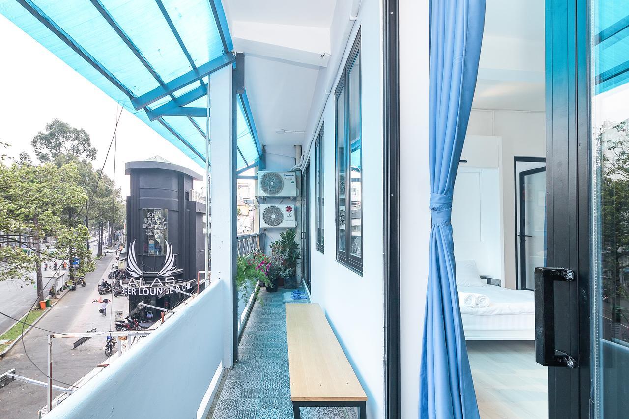 הו צ'י מין סיטי Scandinavian Apartment With Balcony In Bui Vien מראה חיצוני תמונה