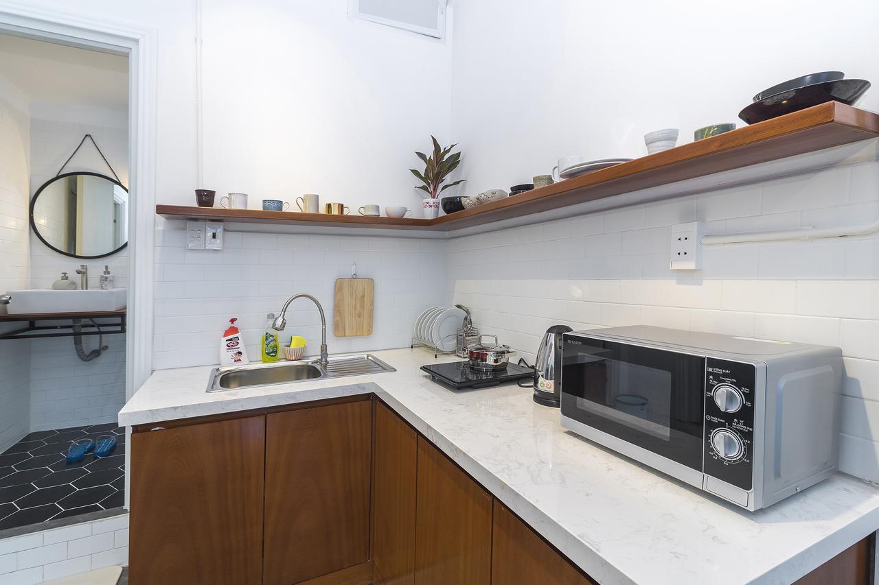 הו צ'י מין סיטי Scandinavian Apartment With Balcony In Bui Vien מראה חיצוני תמונה