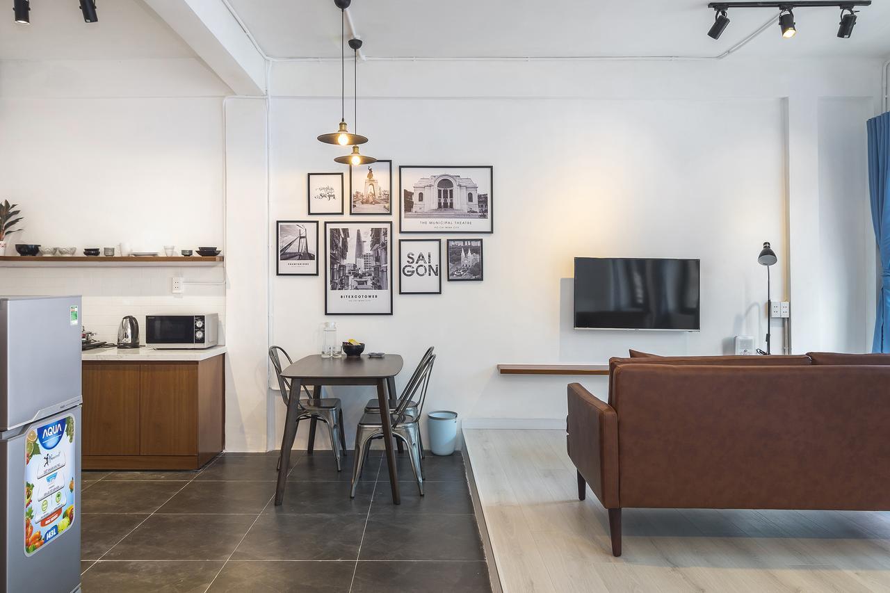 הו צ'י מין סיטי Scandinavian Apartment With Balcony In Bui Vien מראה חיצוני תמונה