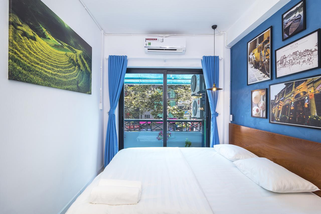 הו צ'י מין סיטי Scandinavian Apartment With Balcony In Bui Vien מראה חיצוני תמונה