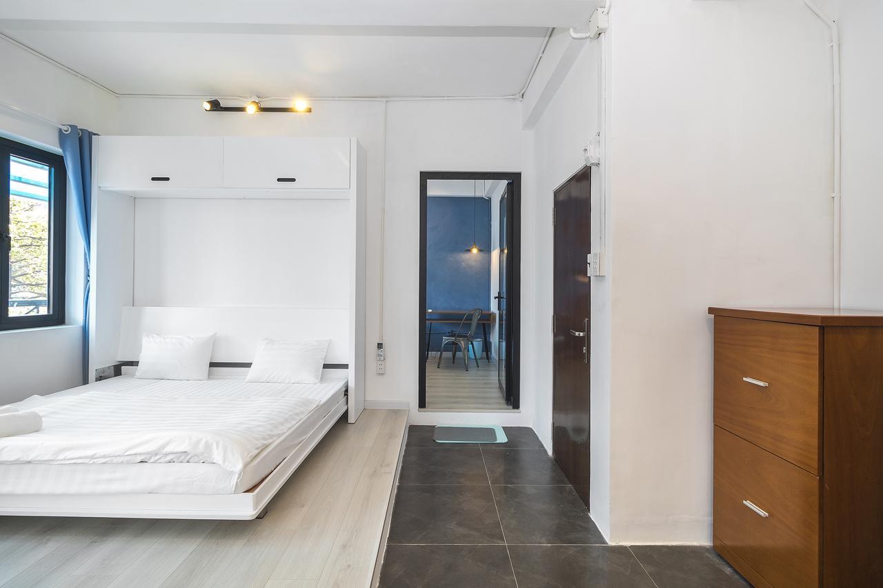 הו צ'י מין סיטי Scandinavian Apartment With Balcony In Bui Vien מראה חיצוני תמונה