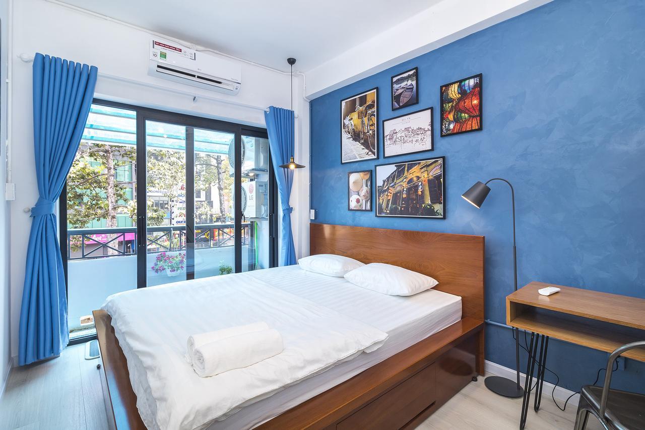 הו צ'י מין סיטי Scandinavian Apartment With Balcony In Bui Vien מראה חיצוני תמונה