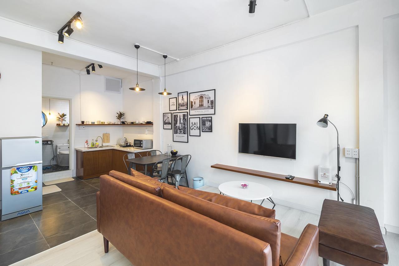 הו צ'י מין סיטי Scandinavian Apartment With Balcony In Bui Vien מראה חיצוני תמונה