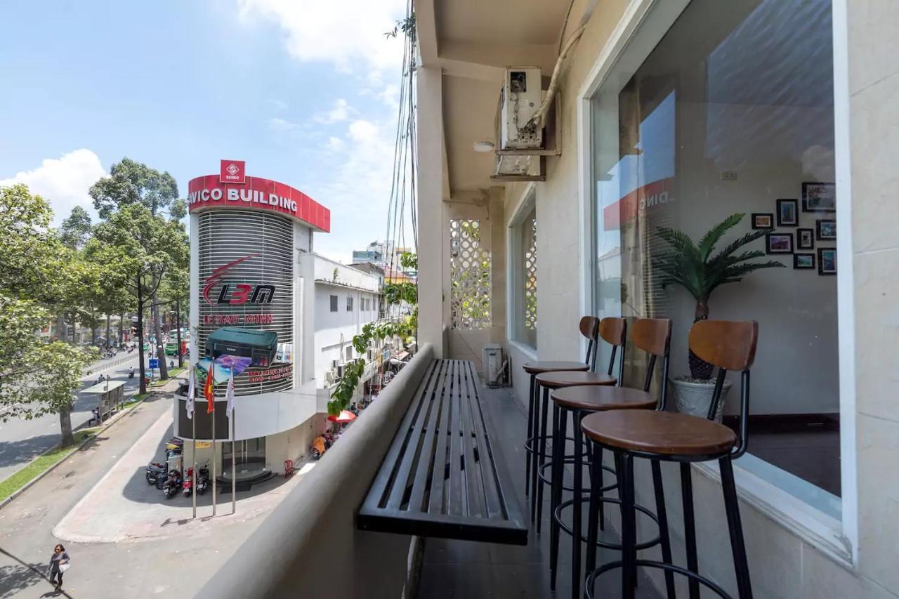 הו צ'י מין סיטי Scandinavian Apartment With Balcony In Bui Vien מראה חיצוני תמונה